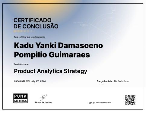 PunkMetrics · Product Analytics Strategy