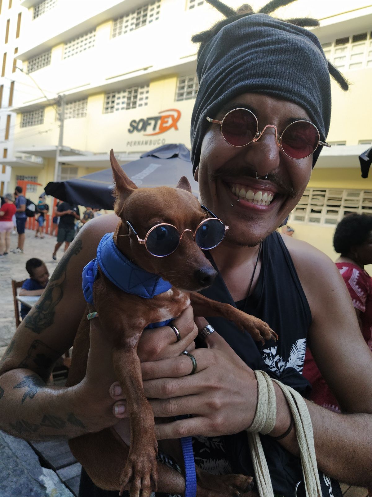Recife com meu xará. Encontros aleatórios que viram amizade são uma das melhores partes da estrada.